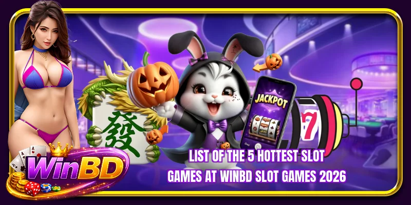 List of the 5 hottest slot games at WINBD slot games 2026