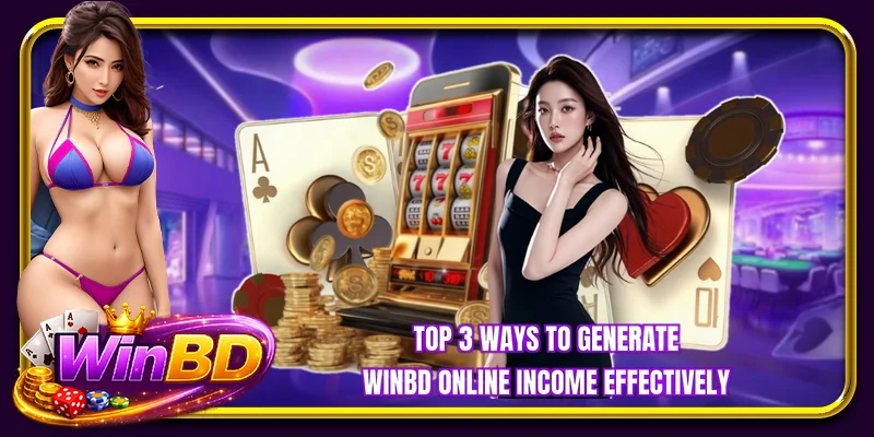 Top 3 ways to generate WINBD online income effectively
